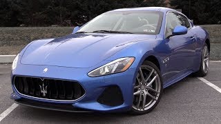 2018 Maserati GranTurismo Review [upl. by Nedgo]