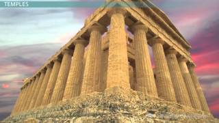 Ancient Greek Architecture Dorian Ionic amp Corinthian [upl. by Inar]