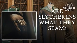 A Closer Look at Slytherin Costumes  Wizarding World [upl. by Ocirderf]