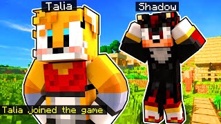 Shadow Meets FEMALE TAILS In Minecraft [upl. by Tobiah]