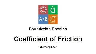 Foundation Physics Coefficient of Friction [upl. by Ludwig]