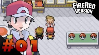 Lets Play Pokemon FireRed  Part 1  A new start [upl. by Richers]