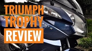 2016 Triumph Trophy Review [upl. by Araiek998]