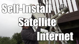 Bentley Walker Tooway Self Install Satellite Internet without the instructions [upl. by Enilarac130]