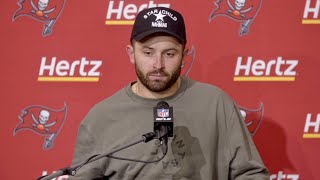 Baker Mayfield on 40Point Performance in Los Angeles  Press Conference  Tampa Bay Buccaneers [upl. by Kazmirci547]