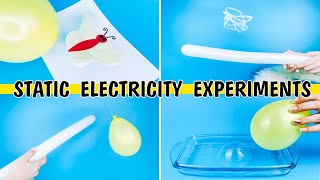 7 Awesome Static Electricity Experiments for Kids [upl. by Atelra]