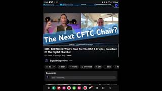 XRP The Next CFTC Chair [upl. by Mozes264]