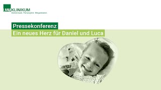 Pressekonferenz quotEin neues Herz für Daniel und Lucaquot [upl. by Owena]