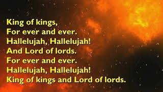 Hallelujah Chorus with lyrics [upl. by Ivory]