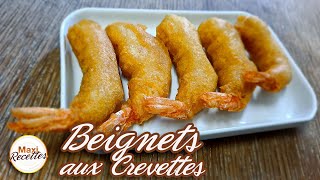 Beignets de Crevettes  Recette Facile et Rapide [upl. by Suoirad]