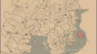 Red Dead Redemption 2 All trapper locations including New Austin area [upl. by Sophia]