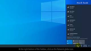 How to Connect to WiFi on Windows 10 Tutorial [upl. by Eelnyl]