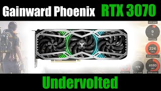 Gainward RTX 3070 Phoenix GS  Undervolted [upl. by Meaghan987]