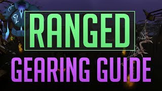 Indepth Ranged Gearing guide  Runescape 3 [upl. by Nnyl]