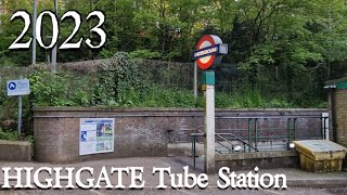 HIGHGATE Tube Station 2023 [upl. by Nedearb779]