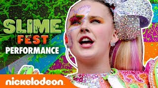 JoJo Siwa Sings at SlimeFest 2019 😍  Nick [upl. by Sille]