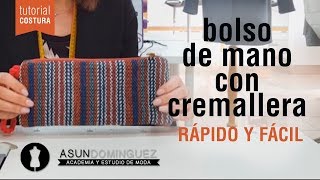 Coser Bolso de mano o neceser muy fácil  ACADEMIA ASUN DOMÍNGUEZ [upl. by Jocelyne938]