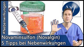 Nehmen Sie das Schmerzmittel Novalgin Beachten Sie diese Nebenwirkungen amp Tipps zu Novaminsulfon [upl. by Naesar761]