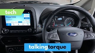 Ford EcoSport  All SettingsModes Dashboard  Headunit [upl. by Nayra]