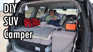 How to Turn Any SUV into a Camper With No Permanent Modifications – Kia Borrego Tour [upl. by Wemolohtrab]