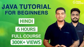 Java Tutorial in Hindi  Master Java in 6 Hours  Java programming for Beginners  Great Learning [upl. by Friedberg]