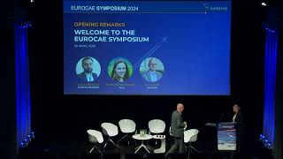 EUROCAE Symposium 2024  Day 1  Part 1 [upl. by Nazus]