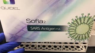 How To Perform The SARS Antigen COVID Test on Sofia 2 [upl. by Portingale]