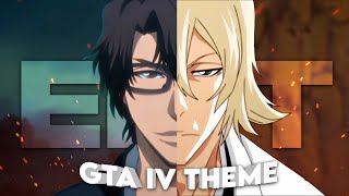 Aizen x Urahara  GTA IV Theme Edit [upl. by Nahor]