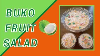 BukoFruit Salad  Classic Filipino Dessert [upl. by Nomde]