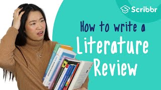 How to Write a Literature Review 3 Minute Stepbystep Guide  Scribbr 🎓 [upl. by Holihs535]