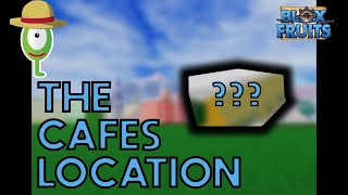 CAFE LOCATION IN BLOXFRUITS SECOND SEA [upl. by Emie]