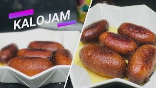 KALOJAM RECIPE  HOW TO MAKE KALOJAM SWEET  ALEEMAS KITCHEN [upl. by Aniehs256]