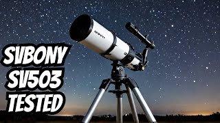 SVBONY SV503 Portable Telescope Review [upl. by Desdamona]