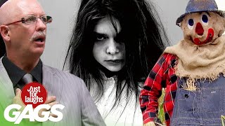 Best of Halloween Pranks  Just For Laughs Compilation [upl. by Irmina]