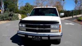 Dually Chevy 3500 Pickup Truck 1 Ton Custom 2 Owner 95K Mi For Sale [upl. by Lleroj114]