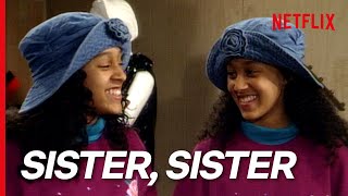 Sister Sister First Ever Scene  Tia Meets Tamera At The Mall [upl. by Enicnarf97]