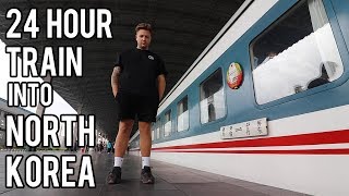 24 HOUR TRAIN INTO NORTH KOREA [upl. by Colene196]