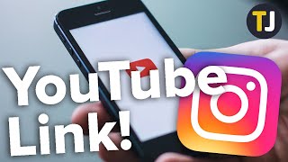 How To Link A YouTube Video To An Instagram Post [upl. by Raf]