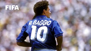 Roberto Baggio  FIFA World Cup Highlights [upl. by Francisca]