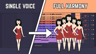 Create HUGE Vocal Harmonies From JUST ONE VOICE [upl. by Inhsor417]