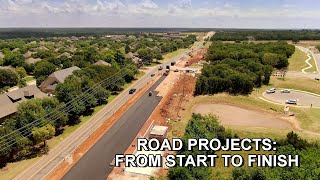 Road Projects From Start to Finish [upl. by Ylrebmyk]