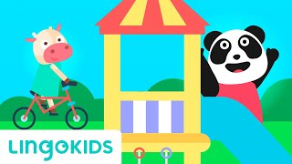 Lets Play Outdoors  Kids Songs in English  Lingokids [upl. by Sucam]