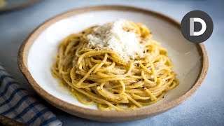 How to make CACIO E PEPE 5 Ingredient Pasta Recipe [upl. by Ahc609]