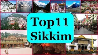 Sikkim Tourism  Famous 11 Places to Visit in Sikkim Tour [upl. by Bryana]