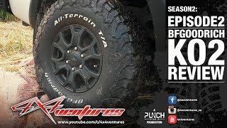 4x4ventures S2Ep2 BFGoodrich AT KO2 Tire Review [upl. by Nocaj]