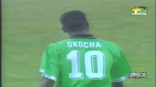 JayJay Okocha vs Ivory Coast AFCON 1994 SemiFinal [upl. by Ijic]