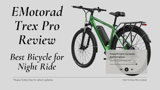 EMotorad Trex Pro Full Specification amp Review [upl. by Laeahcim]