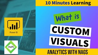 Power BI Tutorial 2150  What is Custom Visuals [upl. by Eissim]