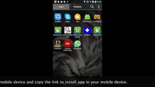 How to install your app on Android mobile device [upl. by Eelek]