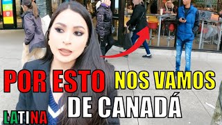 POR ESTO LAS PERSONAS ESTÁN ABANDONANDO CANADÁ [upl. by Eetsirhc]